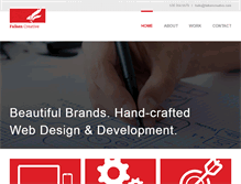 Tablet Screenshot of falkencreative.com